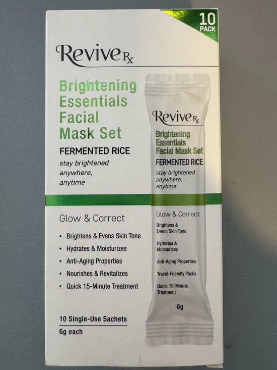 Skincare | Revive Essentials Facial Mask Set Fermented Rice Facial Mask ...